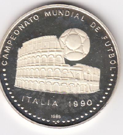 Beschrijving: 5 Pesos SOCCER 90